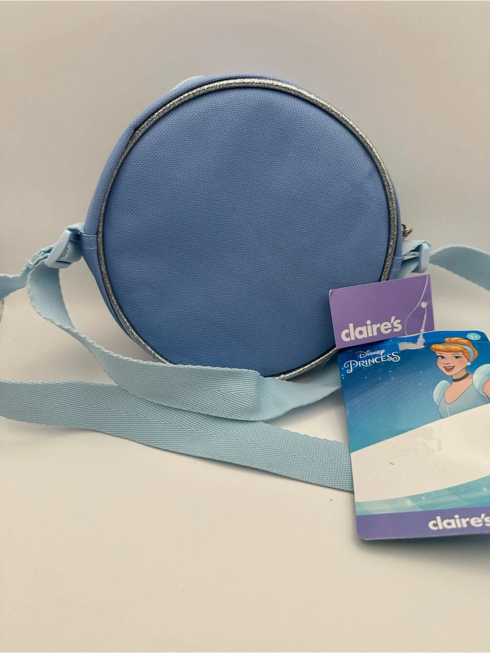Claires round crossbody